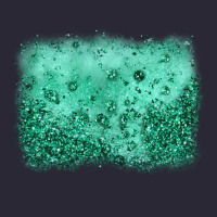 Green Glitter Background Vintage Tee | Teevron