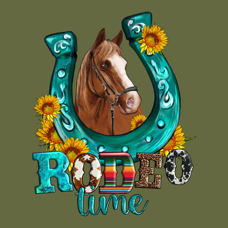 Horseshoe Rodeo Time Long Sleeve Tee by Artiststas | Teevron