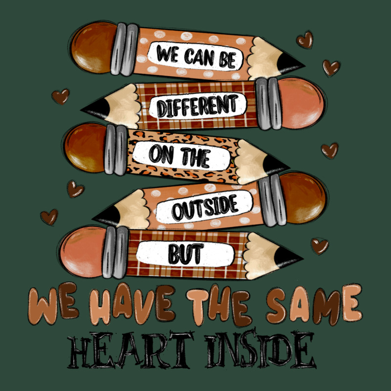 We Have The Same Heart Inside Zipper Hoodie by MaliasSmallBusiness | Teevron