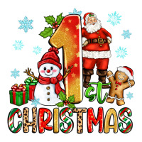 1st christmas santa and snowman | Teevron