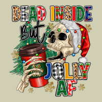 Dead Inside But Jolly As Fuck Heavy Core Tee | Teevron