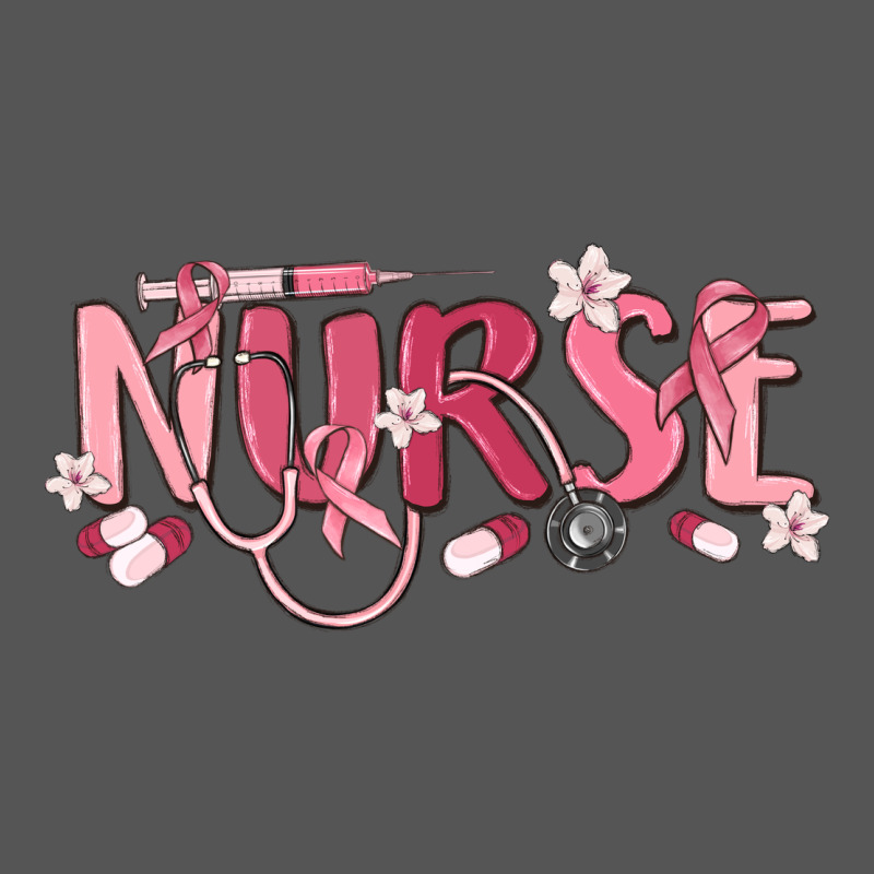 Nurse Breast Cancer Awareness Zipper Hoodie by MaliasSmallBusiness | Teevron