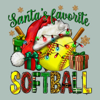 Santa's Favorite Softball Bbs Heavyweight Hoodie | Teevron
