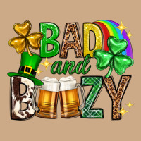 Bad And Boozy St. Patricks Day Vintage Hoodie | Teevron