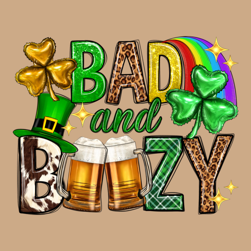 Bad And Boozy St. Patricks Day Vintage Hoodie by Neo Western | Teevron