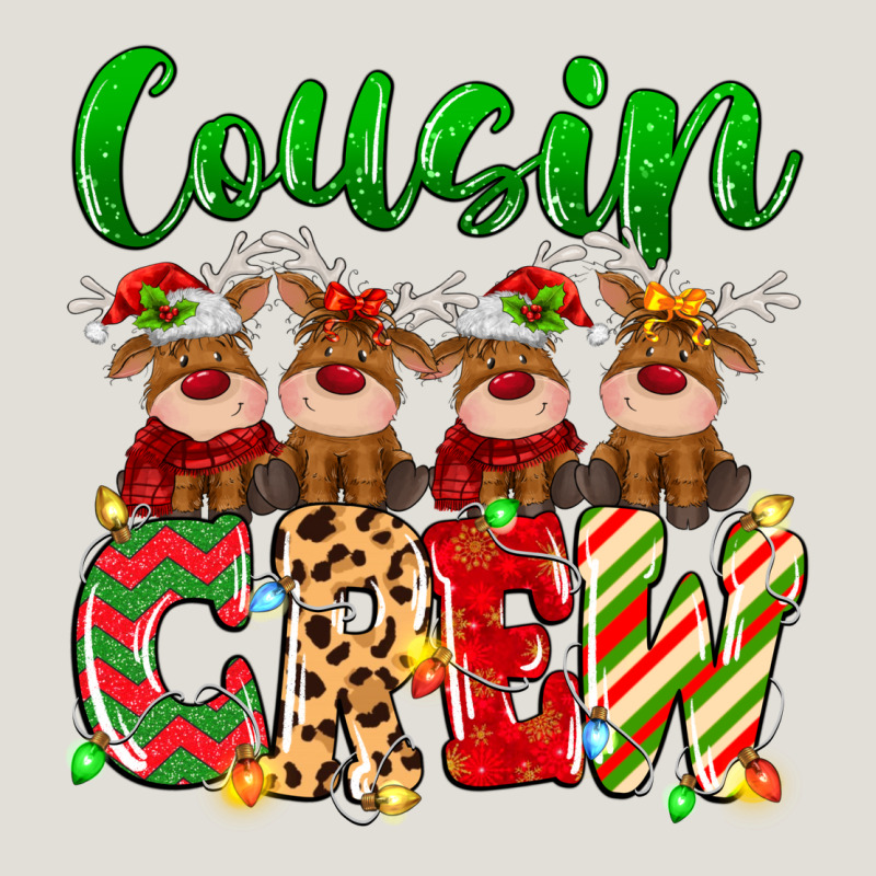 Cousin Crew Christmas Deer Heavy Core Tee by MaliasSmallBusiness | Teevron