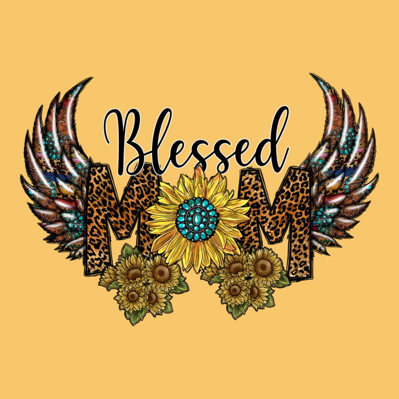Blessed Mom Vintage Hoodie by SublimationCraftShop | Teevron