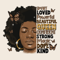 Afro Woman Smart Loved Powerful Zipper Hoodie | Teevron