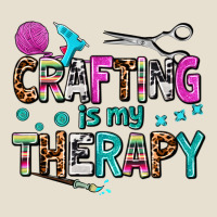 Crafting Is My Therapy Urban Heavy Tee | Teevron