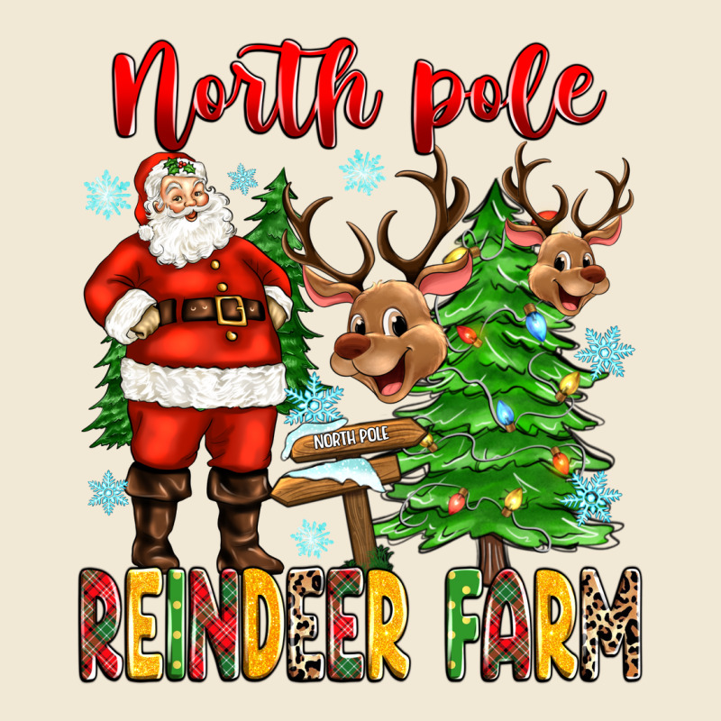 North Pole Reindeer Farm Premium Tee by Zillion Design Studio | Teevron