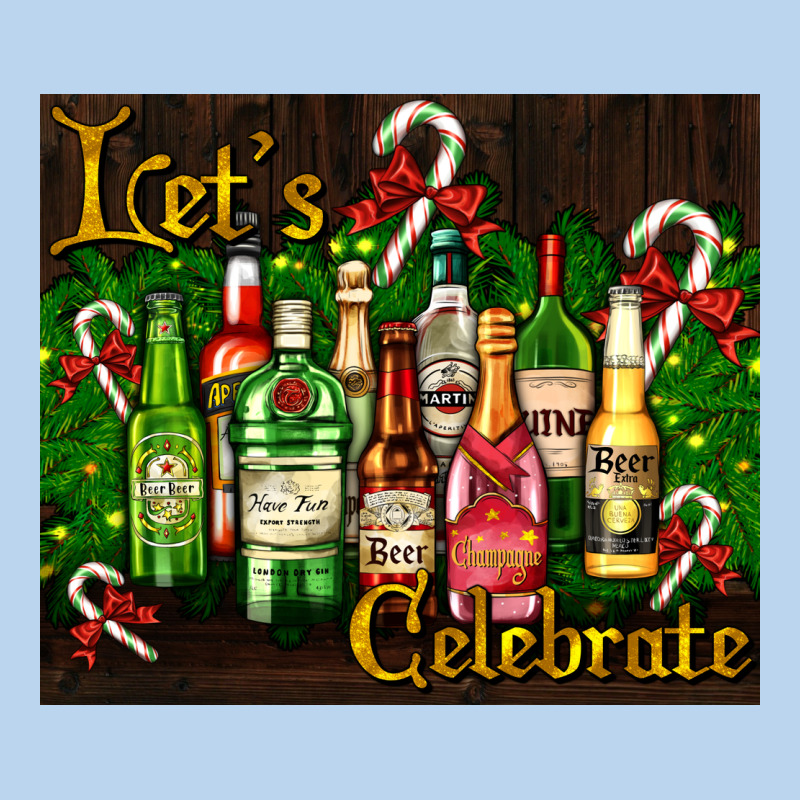 Christmas Cocktail Classic Tee by AdoDesignShop | Teevron