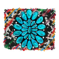 cowhide and serape gemstone background | Teevron