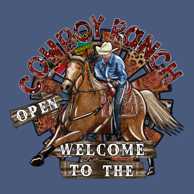 Cowboy Ranch Vintage Hoodie by SublimationCraftShop | Teevron