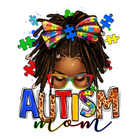 autism mom afro locs messy bun | Teevron