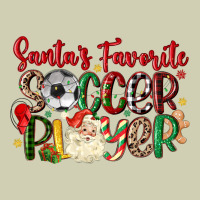 Santas Favorite Soccer Player Heavy Core Tee | Teevron