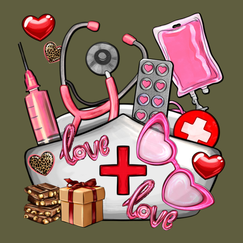 Nurse  Valentines Day Love Vintage Tee by AdoDesignShop | Teevron
