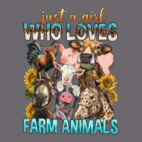 Just A Girl Who Loves Farm Animals Premium Sweatshirt | Teevron