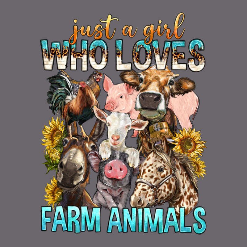 Just A Girl Who Loves Farm Animals Premium Sweatshirt by BundleAndBundleShop | Teevron