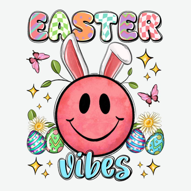 Easter Vibes Smiley Face Urban Heavy Tee by Artiststas | Teevron