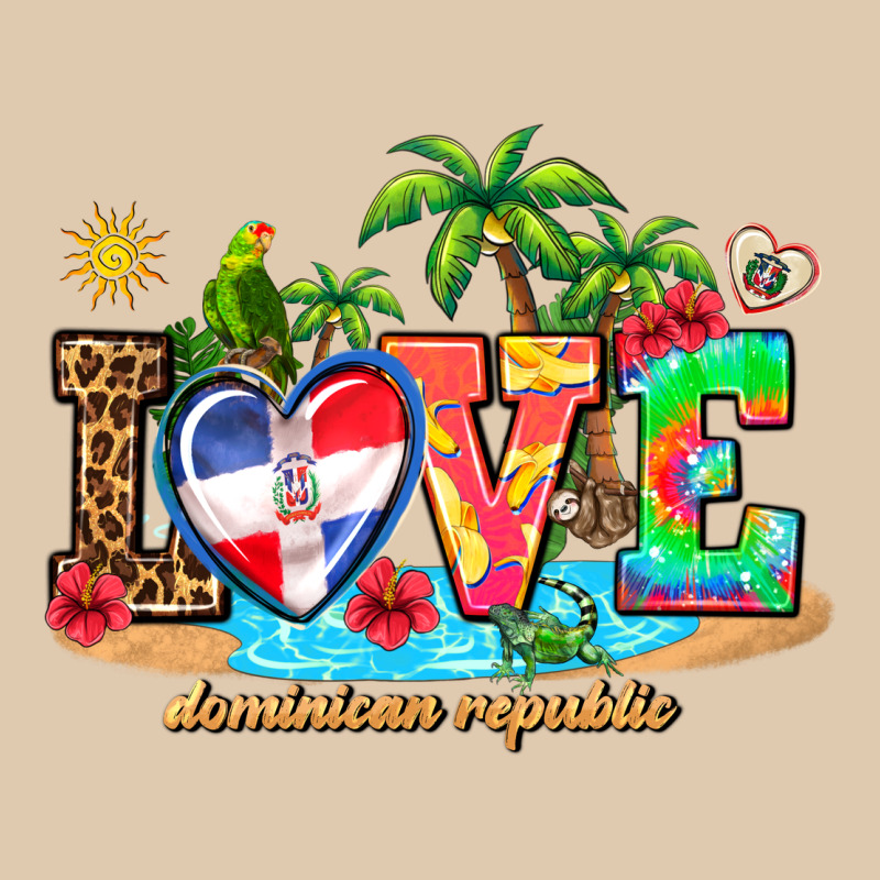 Love Dominican Republic Heavyweight Sweatshirt by AdoDesignShop | Teevron