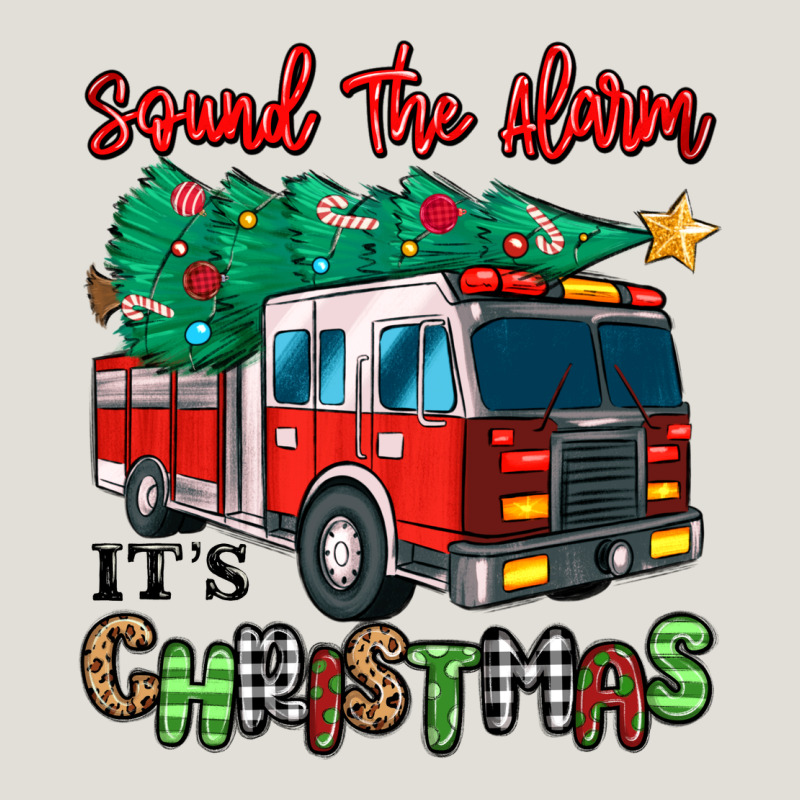 Sound The Alarm Its Christmas Fire Truck Heavy Core Tee by MaliasSmallBusiness | Teevron