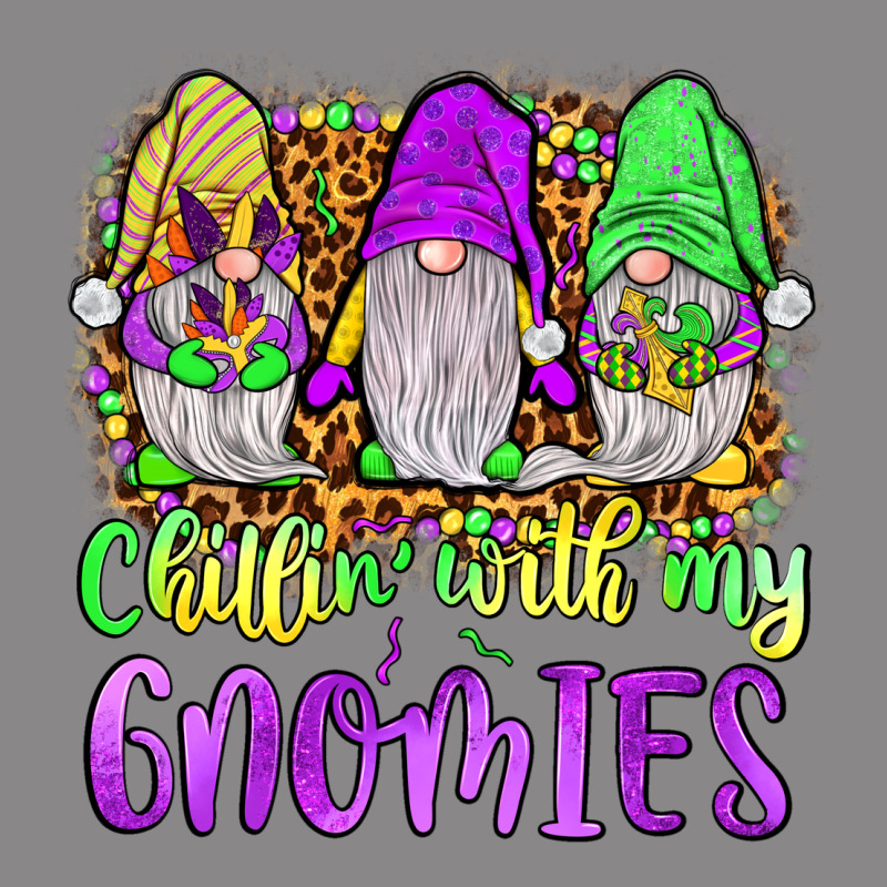 Mardi Gras Chillin' With My Gnomies Vintage Tee by JahusDesignShop | Teevron