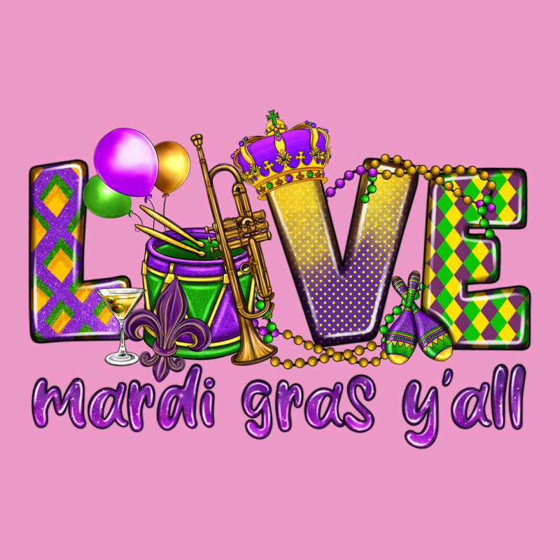 Love Mardi Gras Y'all Urban Hoodie by HowdyJamesFarm | Teevron