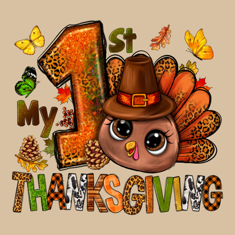 My First Thanksgiving With Turkey Bbs Heavyweight Hoodie by BundleAndBundleShop | Teevron