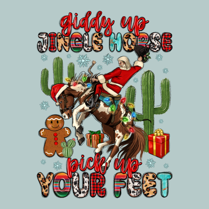 Giddy Up Jingle Horse Pick Up Your Feet Heavy Core Tee by MaliasSmallBusiness | Teevron