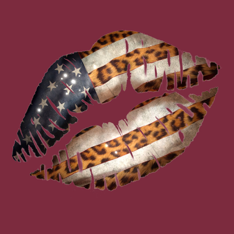 Vintage American Flag With Leopard Pattern Premium Hoodie by Bettercallsaul | Teevron