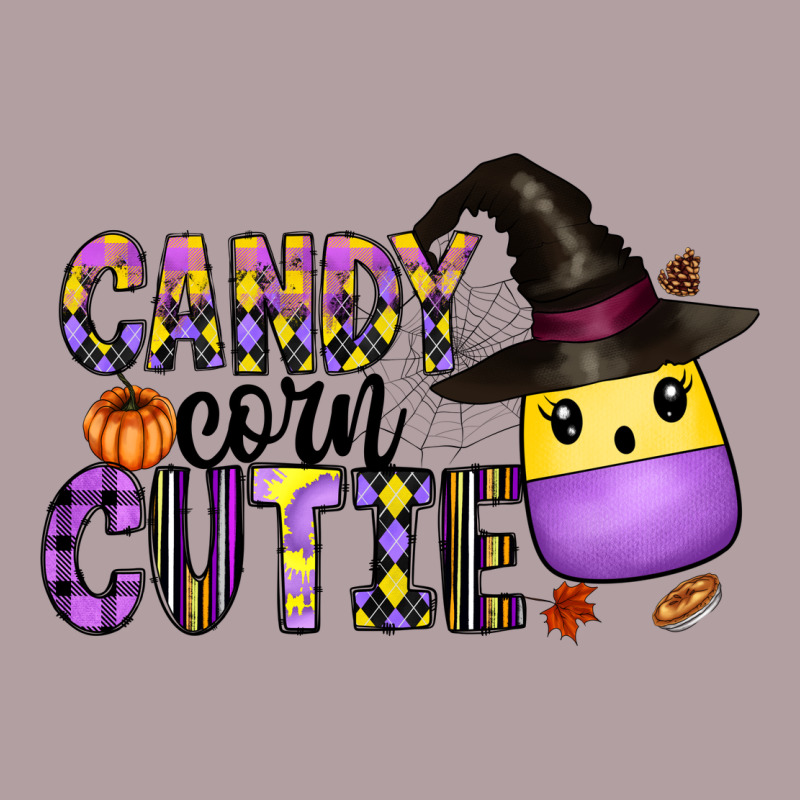 Candy Corn Cutie Vintage Hoodie by CowhideDigitalArt | Teevron