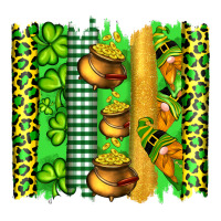 st patricks gnomes and cloves with leopard  brushstrokes | Teevron