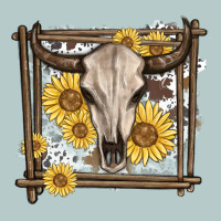 Western Bull Skull Heavy Core Tee | Teevron