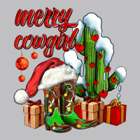 Merry Cowgirl  Boots And Cactus With Gifts Classic Tee | Teevron