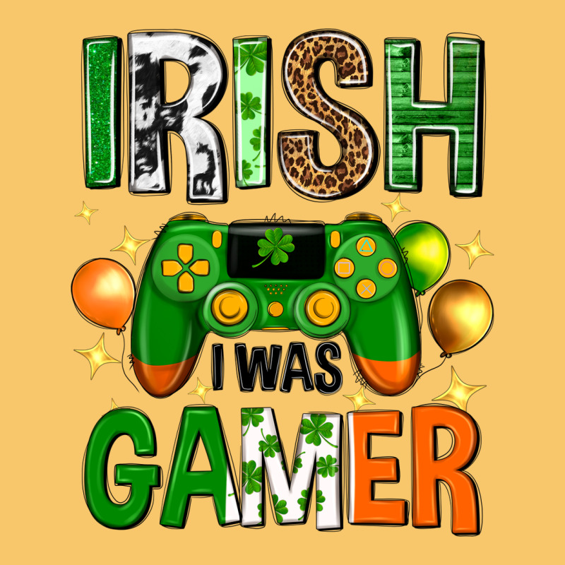 Irish I Was Gamer St. Patricks Day Vintage Hoodie by Neo Western | Teevron