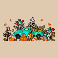 Fall Cactus Pumpkin Truck Heavyweight Sweatshirt | Teevron