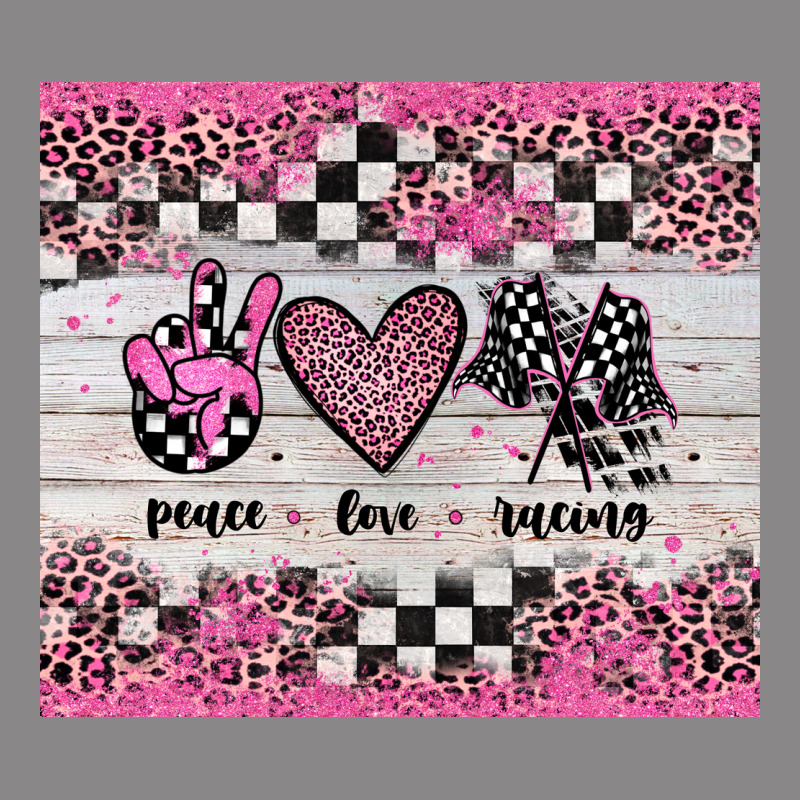 Peace Love Racing Vintage Tee by JahusDesignShop | Teevron