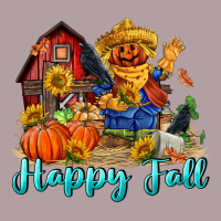 Happy Fall Scarecrow Vintage Hoodie | Teevron