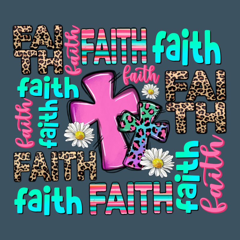 Faith With Cross Urban Heavy Tee by AdoDesignShop | Teevron