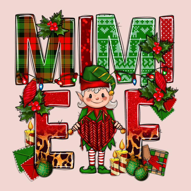 Mimi Elf With Knitting Christmas Premium Sweatshirt by BundleAndBundleShop | Teevron