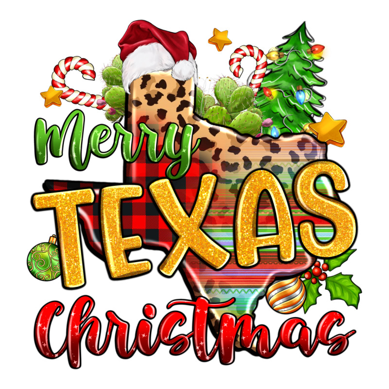 Merry Texas Christmas Premium Tee by Zillion Design Studio | Teevron