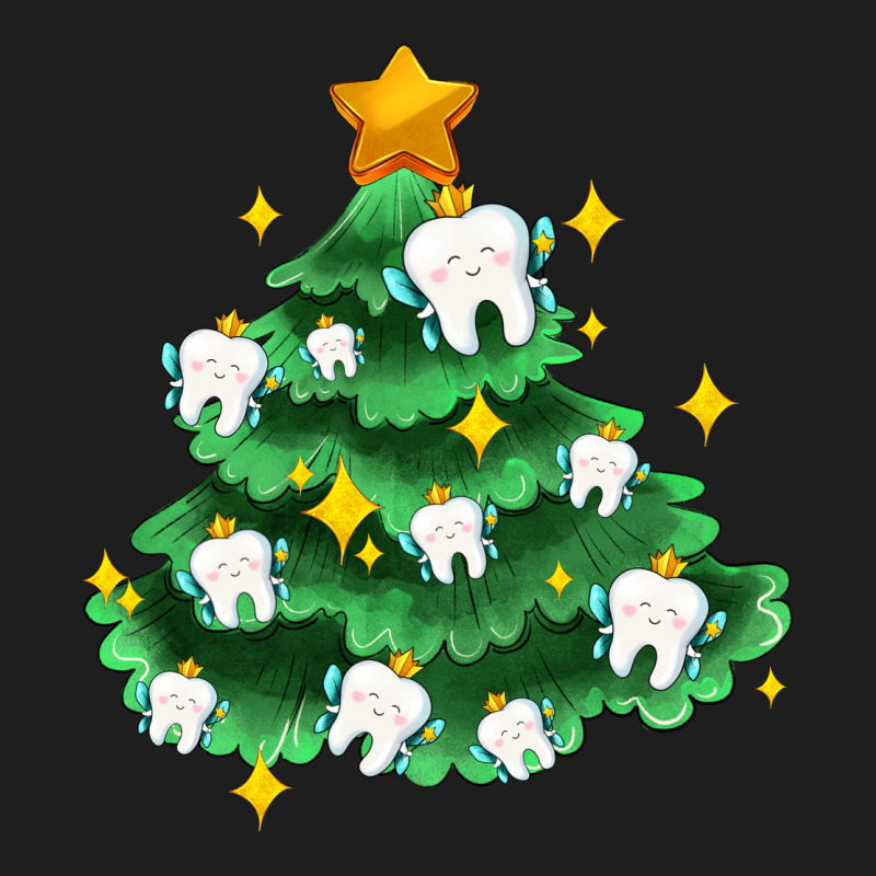 Christmas Tree With Teeth Classic Tee by AdoDesignShop | Teevron