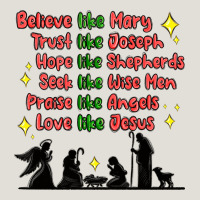 Jesus And Family Belive Like Mary Heavy Core Tee | Teevron