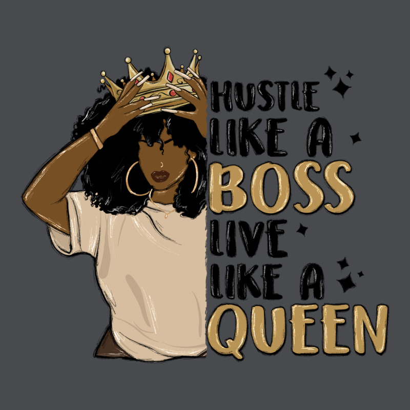 Hustle Like A Boss Live Like A Queen Zipper Hoodie by MaliasSmallBusiness | Teevron