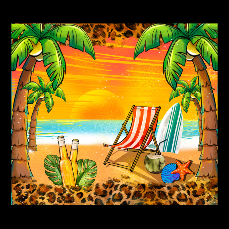 Sunset Beach Premium Tee by BarkalooDesign | Teevron