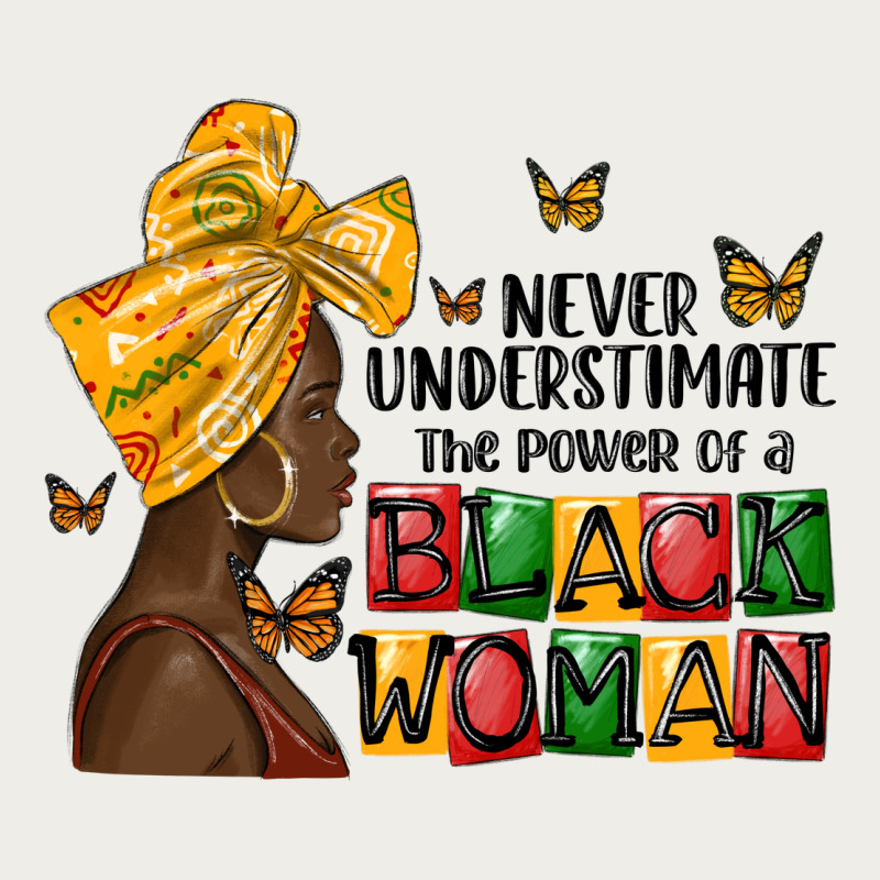 Never Understimate The Power Of A Black Woman Zipper Hoodie by MaliasSmallBusiness | Teevron