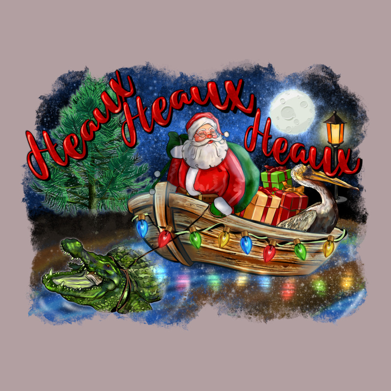 Heaux Heaux Heaux Christmas Louisiana Swamp Vintage Hoodie by FaDigitalArtStudio | Teevron