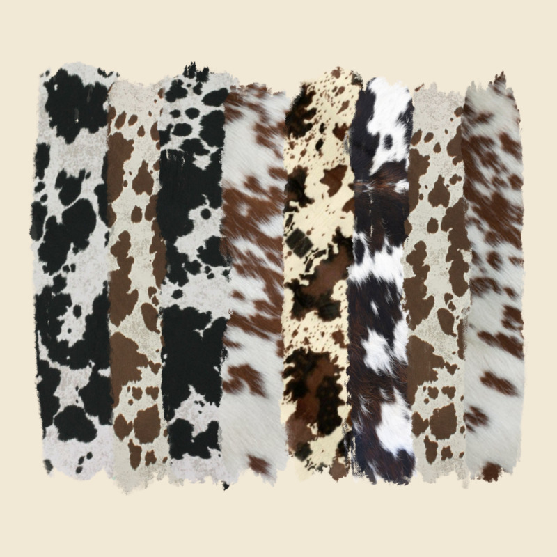 Cowhide Brushstroke Ladies Tee by AdoDesignShop | Teevron