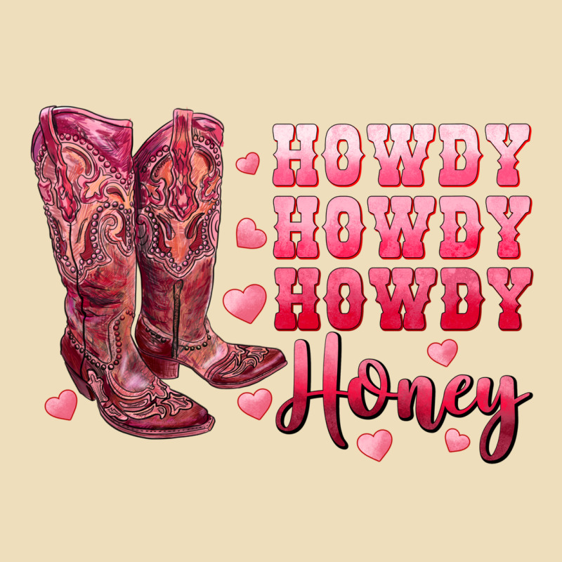 Howdy Howdy Howdy Honey With Cowgirl Boots Premium Hoodie by RanaPortraitStore | Teevron