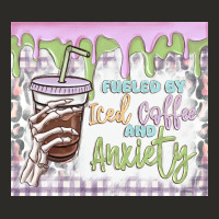 Fueled By Iced Coffee And Anxiety Heavy Core Tee | Teevron